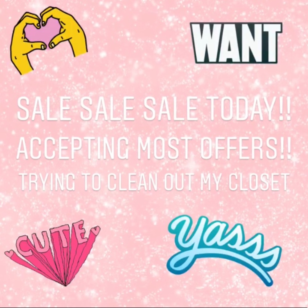 Sale today!!!